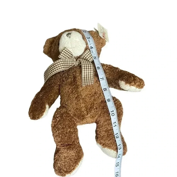 March of Dimes Bean Bag for Babies Vintage 2003 Brown Teddy Bear Plush - Picture 10 of 12